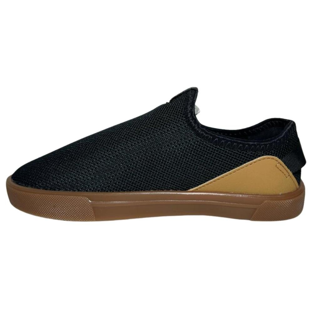 TÊNIS MOLEKINHO MENINO SLIP ON 2801.185 Preto/Bege 5