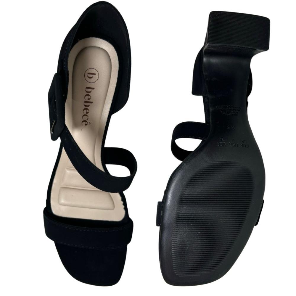 SANDÁLIA BEBECÊ SALTO GROSSO T6040-739 Preto 3