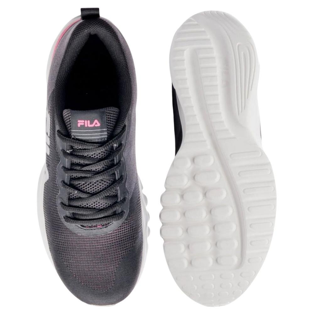 TÊNIS FILA VECTOR FEMININO Preto/Rosa 3