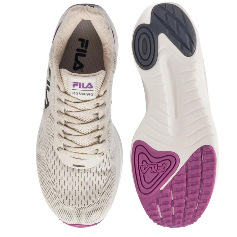 TÊNIS FILA FASTNESS FEMININO Off White/Roxo 3