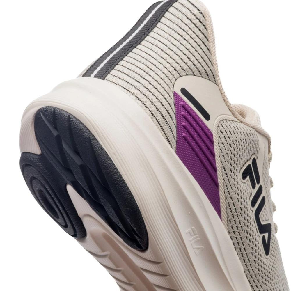 TÊNIS FILA FASTNESS FEMININO Off White/Roxo 5
