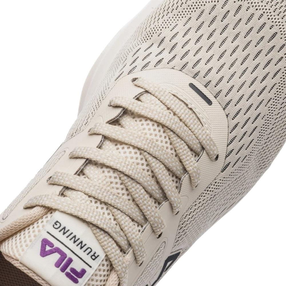 TÊNIS FILA FASTNESS FEMININO Off White/Roxo 6
