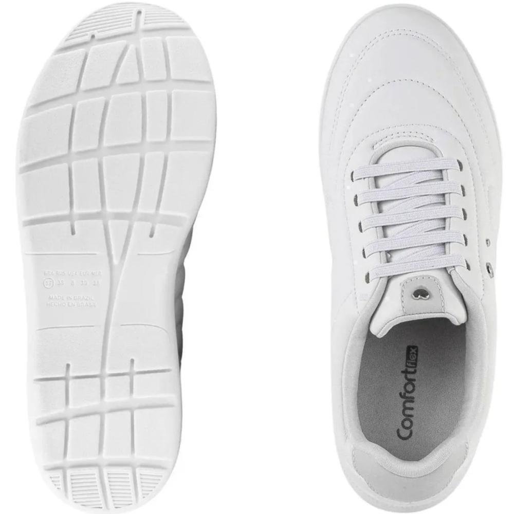 TÊNIS COMFORTFLEX FEMININO 58302 Branco 5