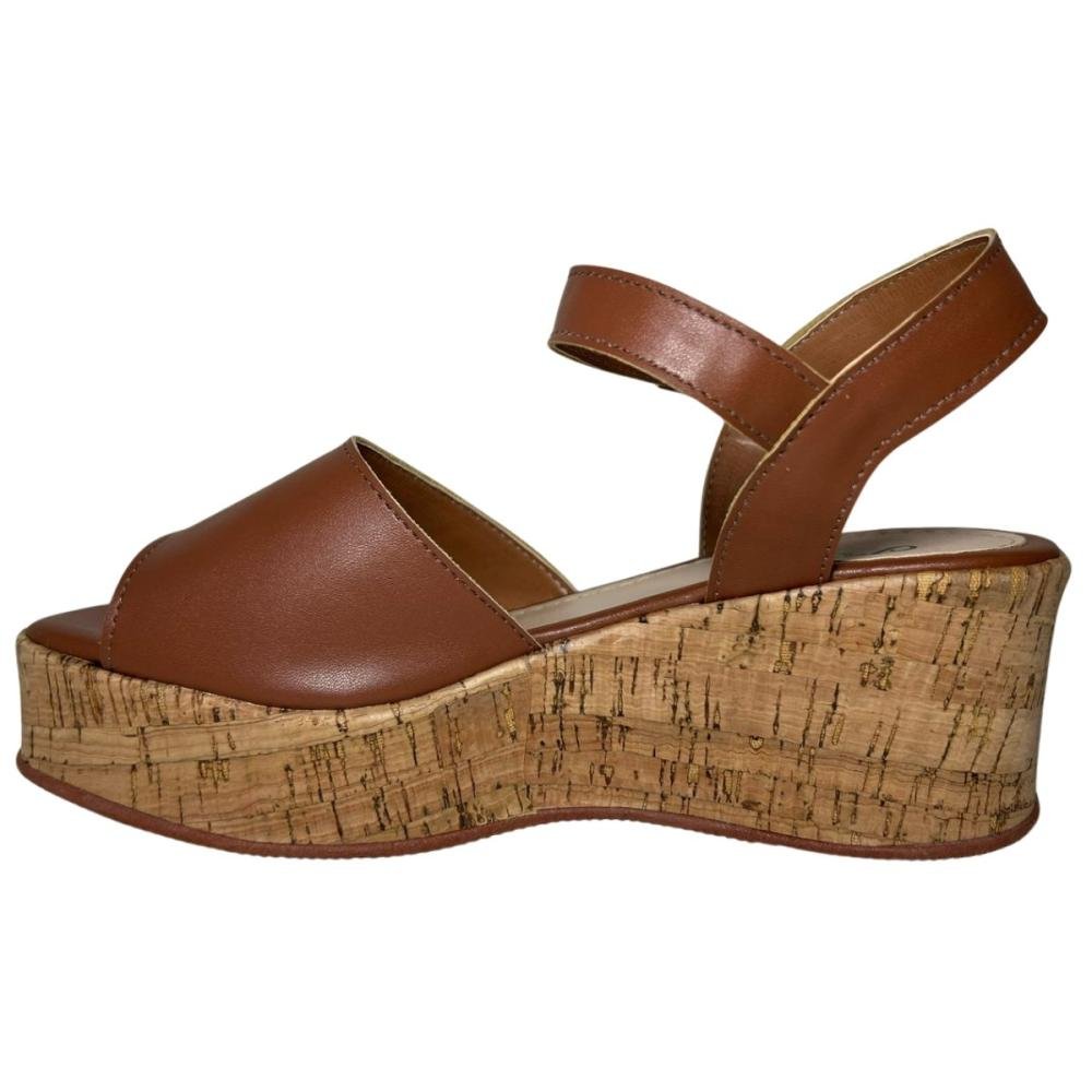 SANDÁLIA PLATAFORMA MILLA 2159 Marrom 4