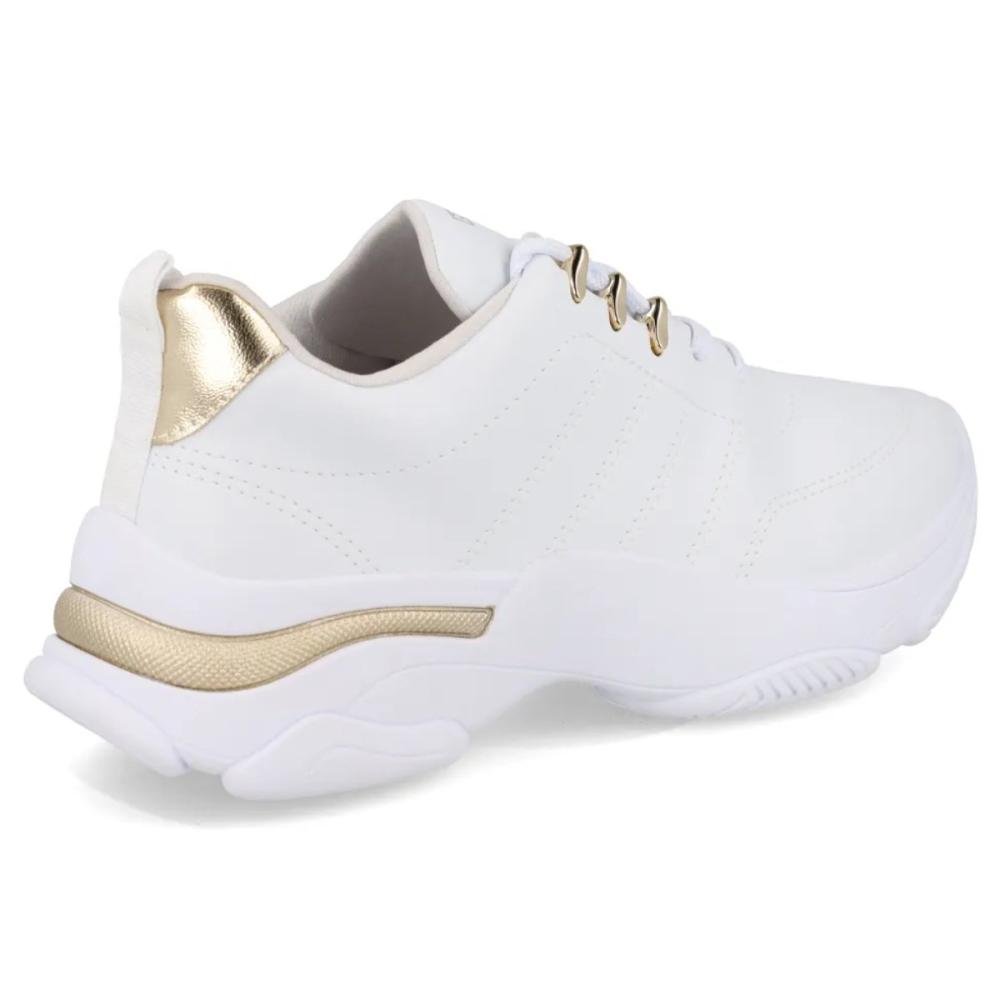 TÊNIS RAMARIM CASUAL FEMININO CHUNKY 74202 Branco 7