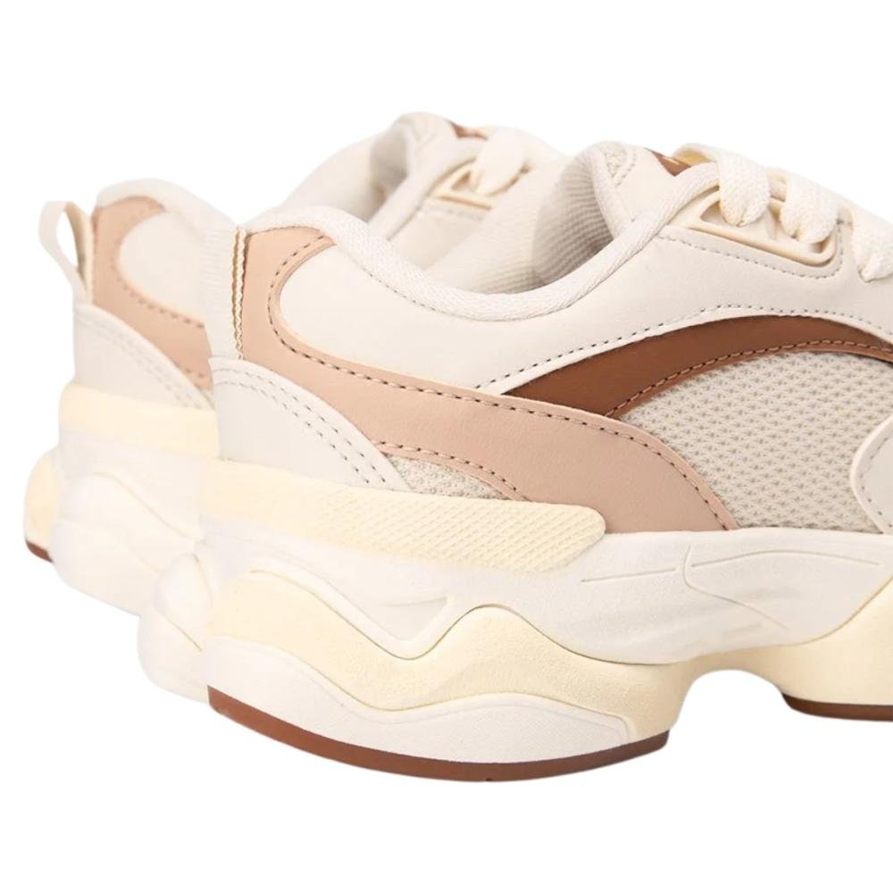 TÊNIS LOGUS CHUNKY FEMININO 22790 Off White 4