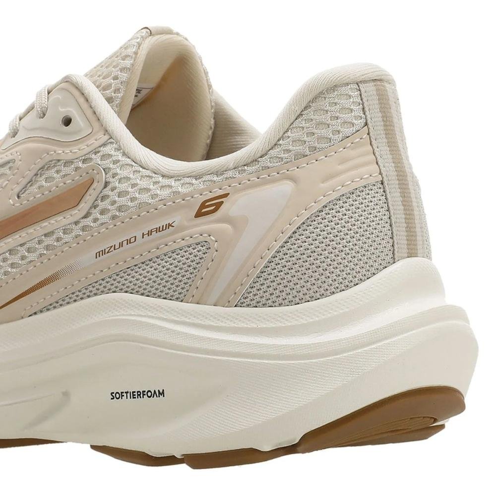 TÊNIS CASUAL MIZUNO HAWK 6 FEMININO Off White 5