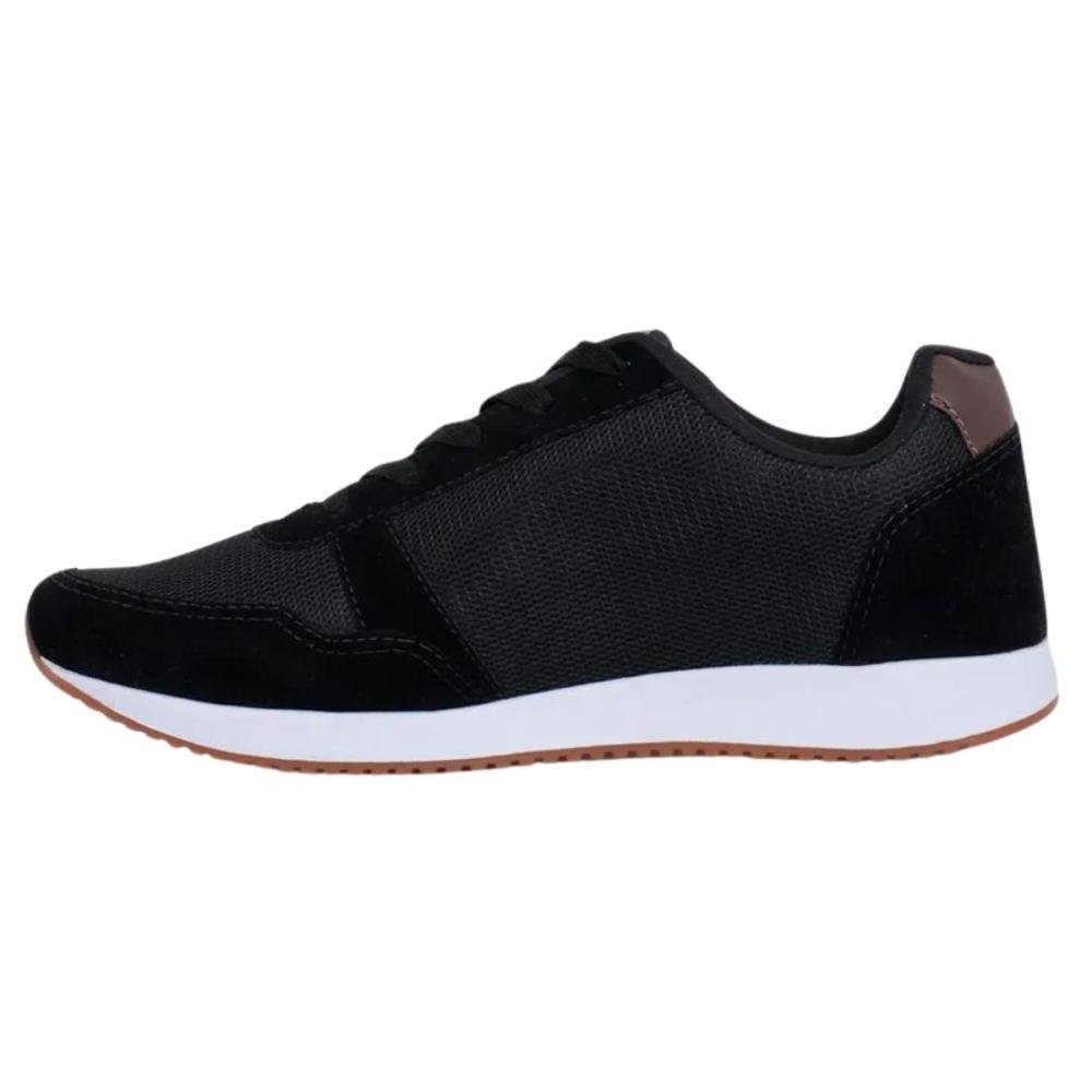 TÊNIS ONITY CASUAL MASCULINO L131 Preto/Marrom 4