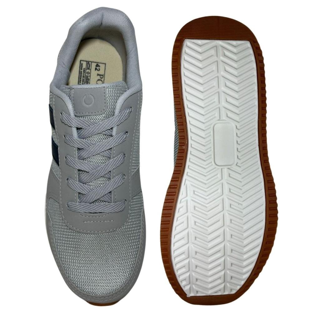 TÊNIS ONITY CASUAL MASCULINO L152 Cinza/Azul 2