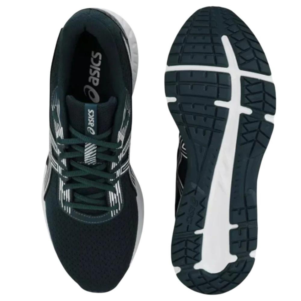 TÊNIS ASICS RAIDEN 4 MASCULINO Preto/Verde 3