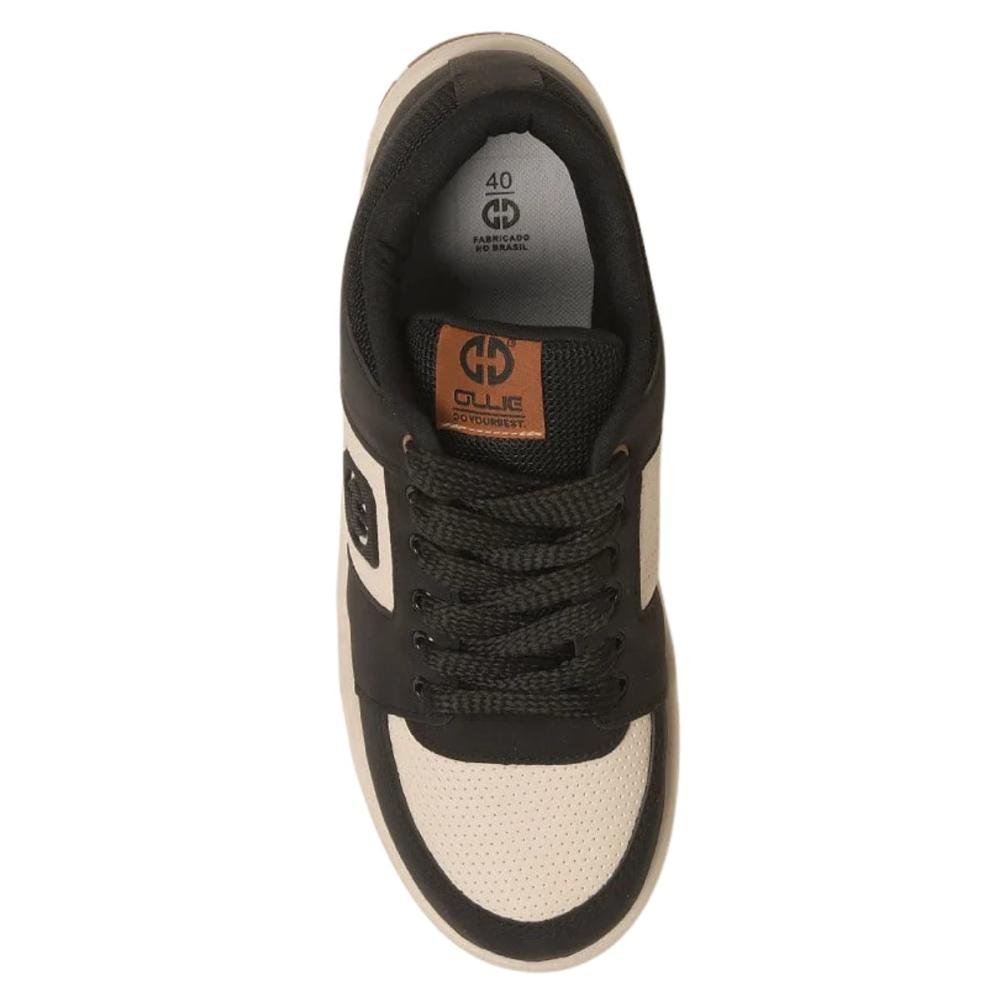 TÊNIS OLLIE FURIOUS 3 MASCULINO  Bege/Preto 2