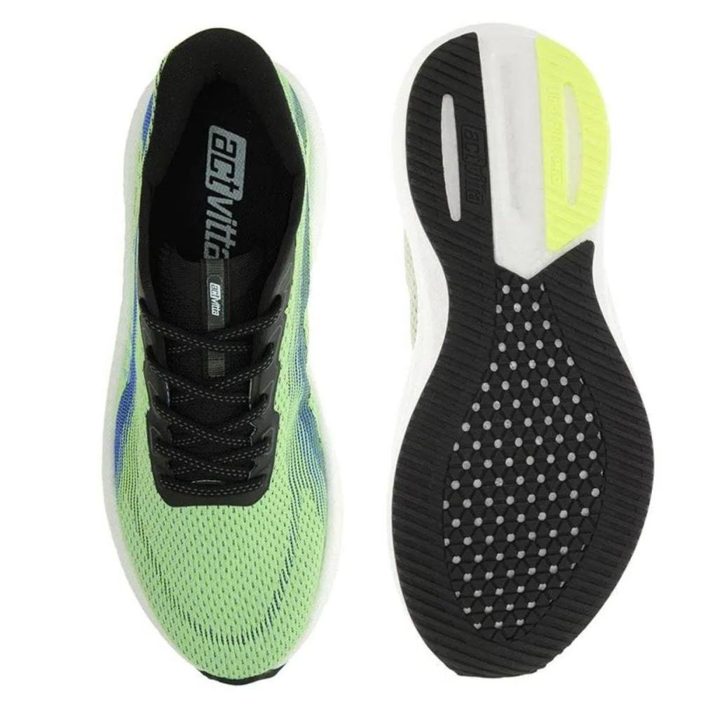 TÊNIS ACTVITTA ESPORTIVO MASCULINO 4938.104 Verde/Azul 4