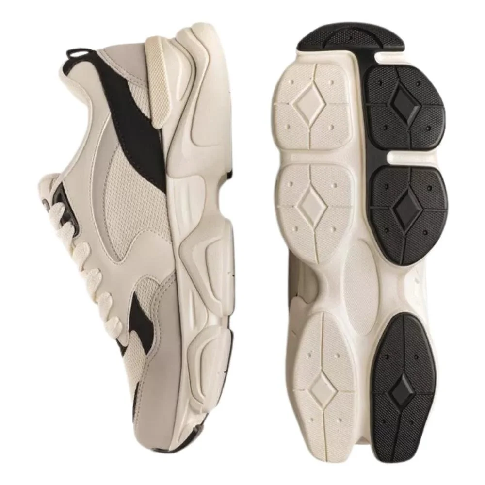 TÊNIS LOGUS CASUAL STRIDE MASCULINO 22810 Off White/Preto 3