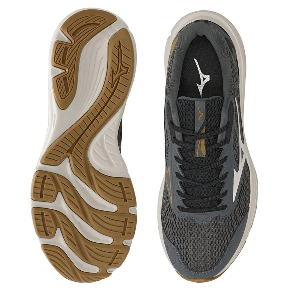 TÊNIS CASUAL MIZUNO HAWK 6 MASCULINO Chumbo 2