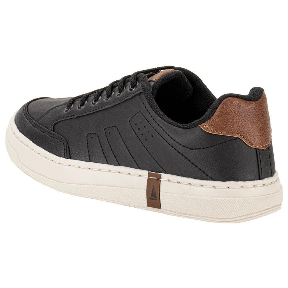 SAPATÊNIS CONFORT WAY MASCULINO 402401 Preto 3