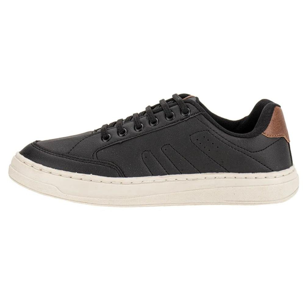 SAPATÊNIS CONFORT WAY MASCULINO 402401 Preto 4