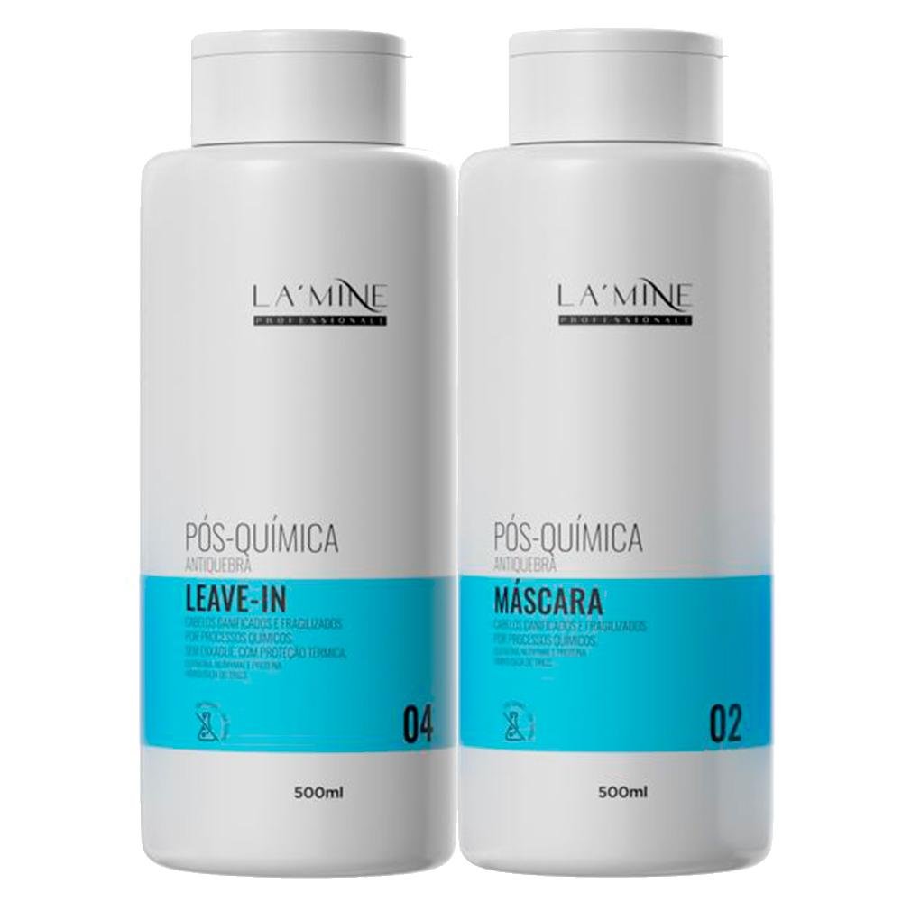 Lamine - Pós Química - Máscara + Leave-in 500ml