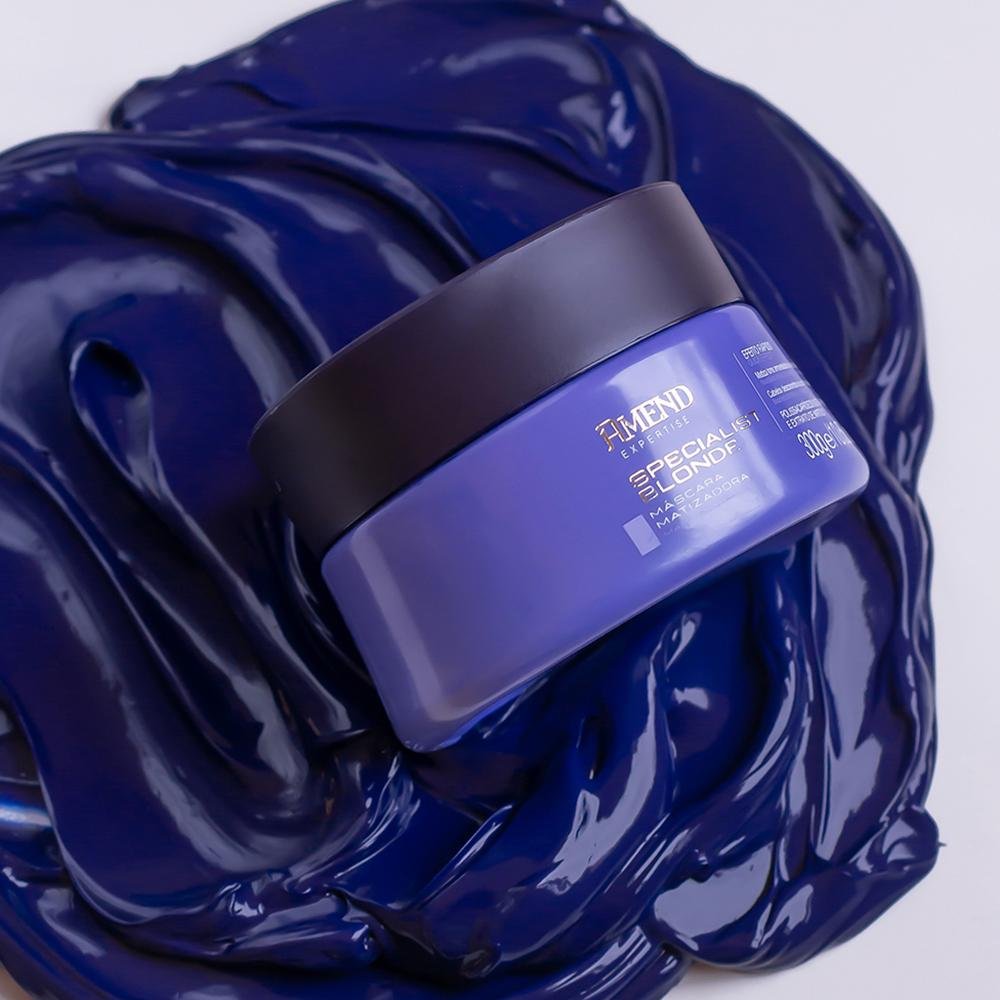 Amend - Specialist Blonde - Shampoo 250ml + Mascara 300g ÚNICO 4