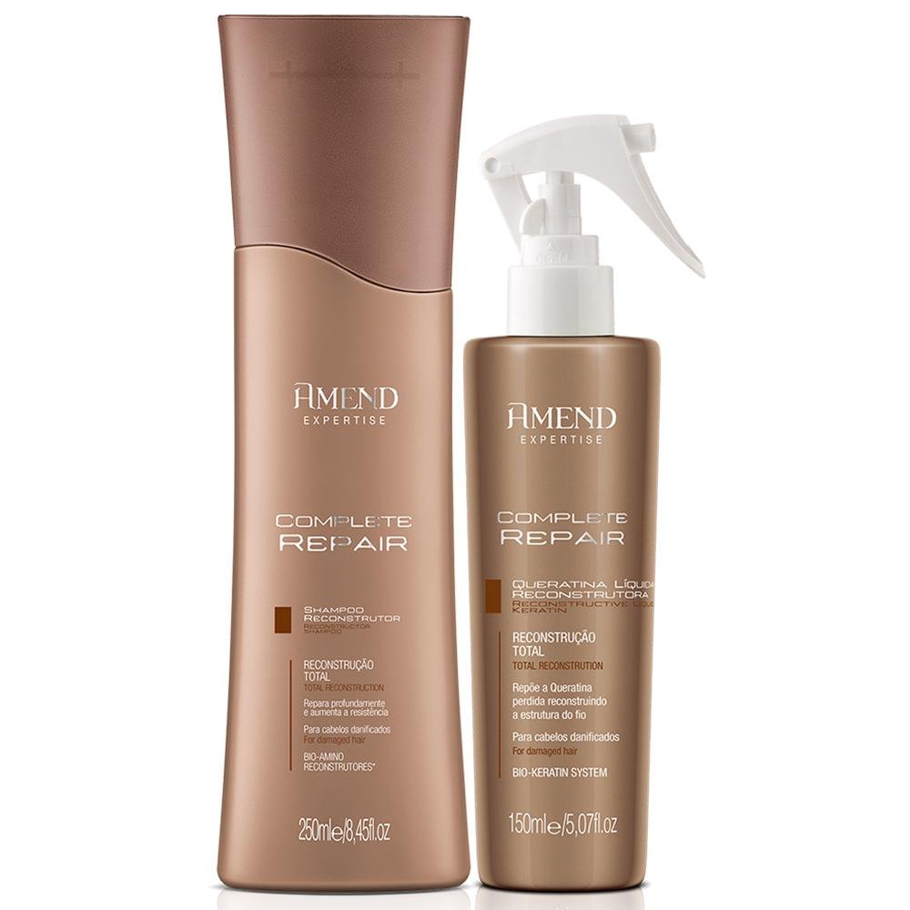 Amend - Complete Repair Shampoo 250ml + Queratina 140ml