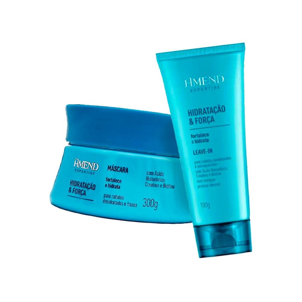 Amend - Mascara + Leave-in Hidratacao e Forca Expertise