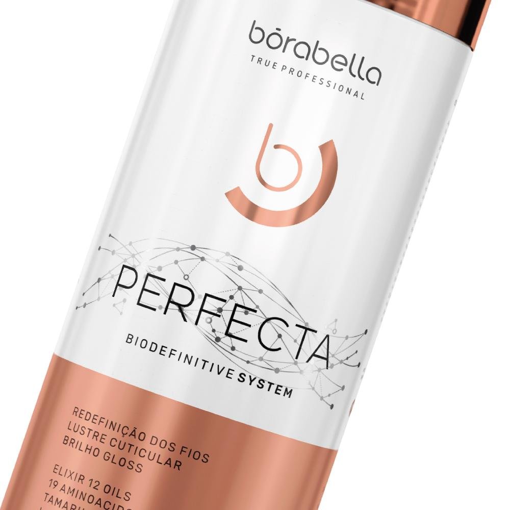 Borabella Perfecta Progressiva Bio Definitive 1L - Brazilian Keratin Treatment With 12 Oils