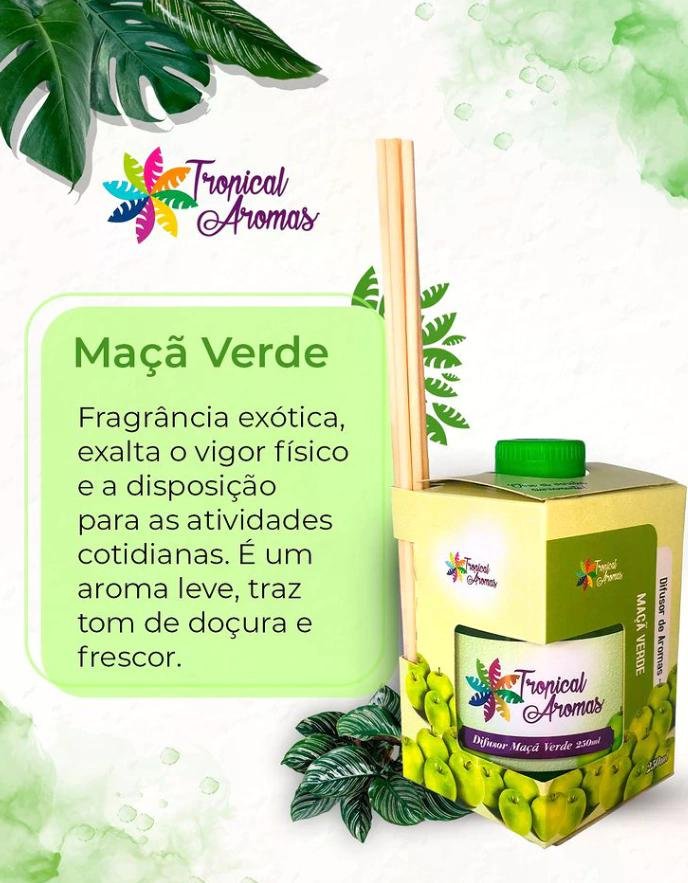 Tropical Aromas - Difusor Maca Verde 250ml 250ml 3