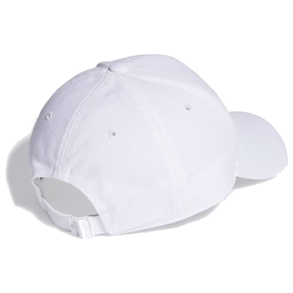 Bone Adidas Baseball Cotton Branco Branco 2