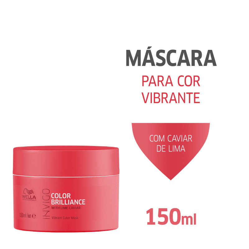 Wella Invigo Color Brilliance Máscara 150ml 150ml 3