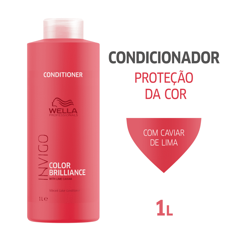 Wella Invigo Color Brilliance Condicionador 1000ml 1000ml 3