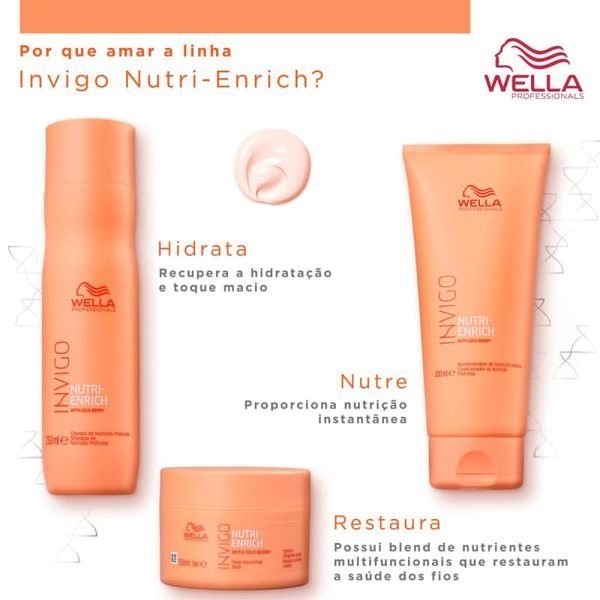 Wella Invigo Nutri-Enrich Máscara 150ml 150ml 5