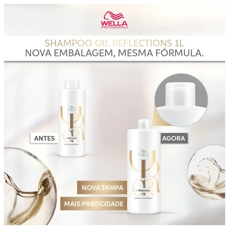Wella Oil Reflections Shampoo 1000ml 1000ml 3
