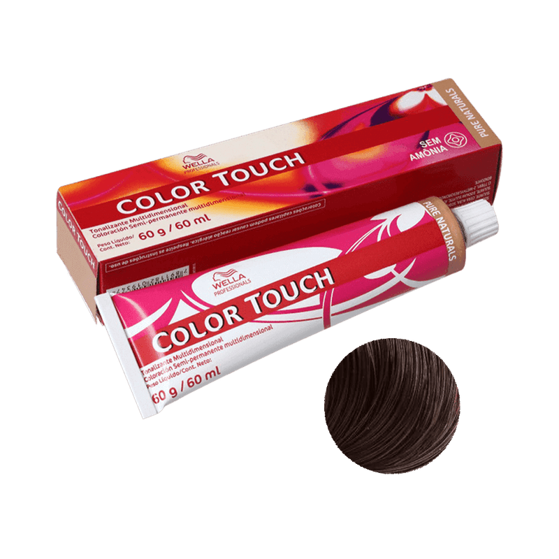 Wella Color Touch 5/0 Castanho Claro - Tonalizante 60g