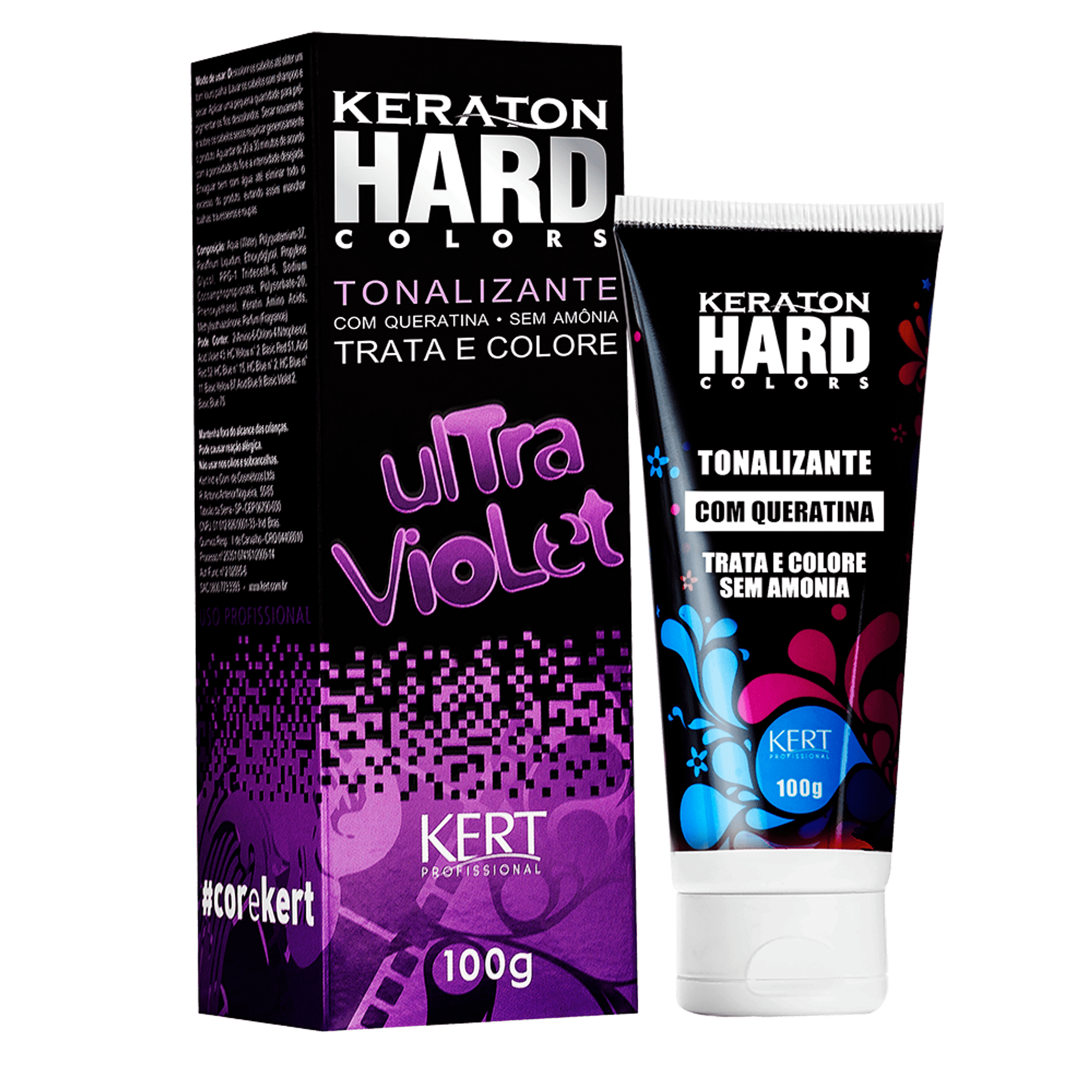 Kert Keraton Hard Color Ultra Violet 100g 100g 1