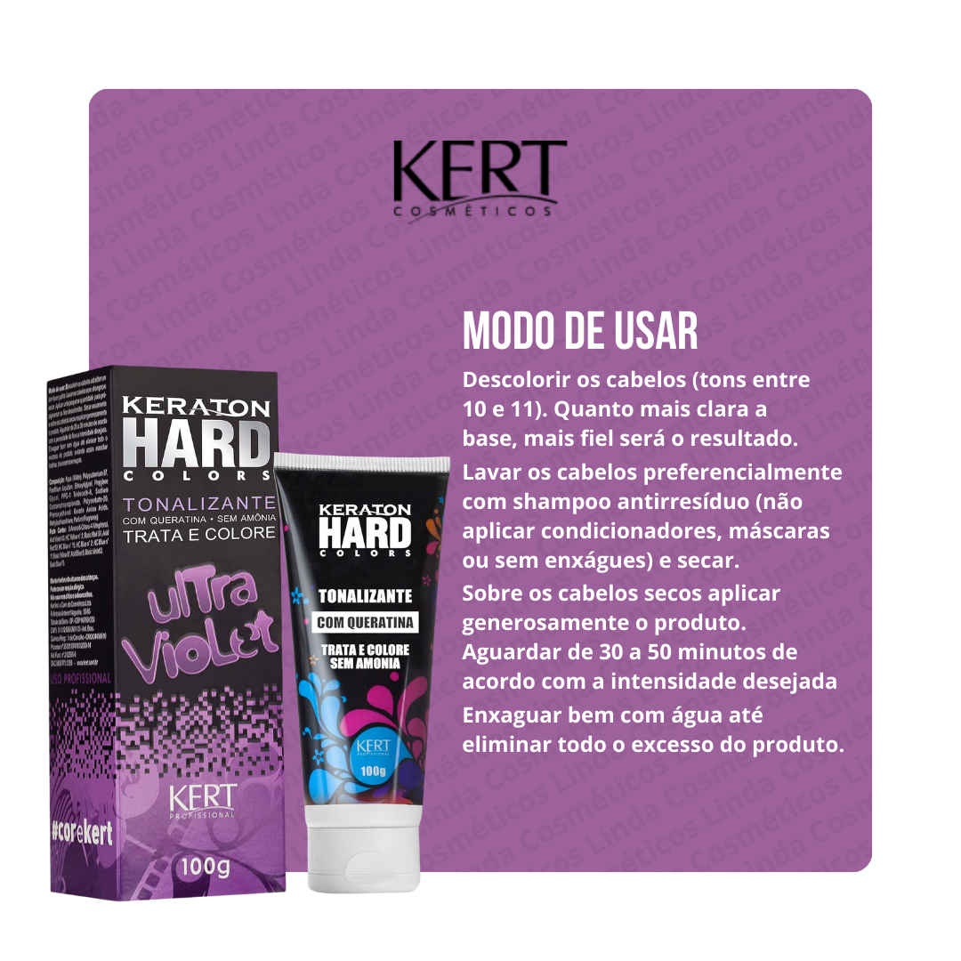 Kert Keraton Hard Color Ultra Violet 100g 100g 2