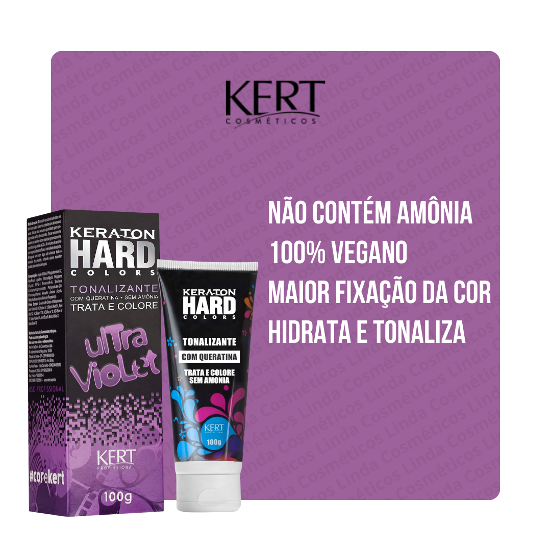 Kert Keraton Hard Color Ultra Violet 100g 100g 5