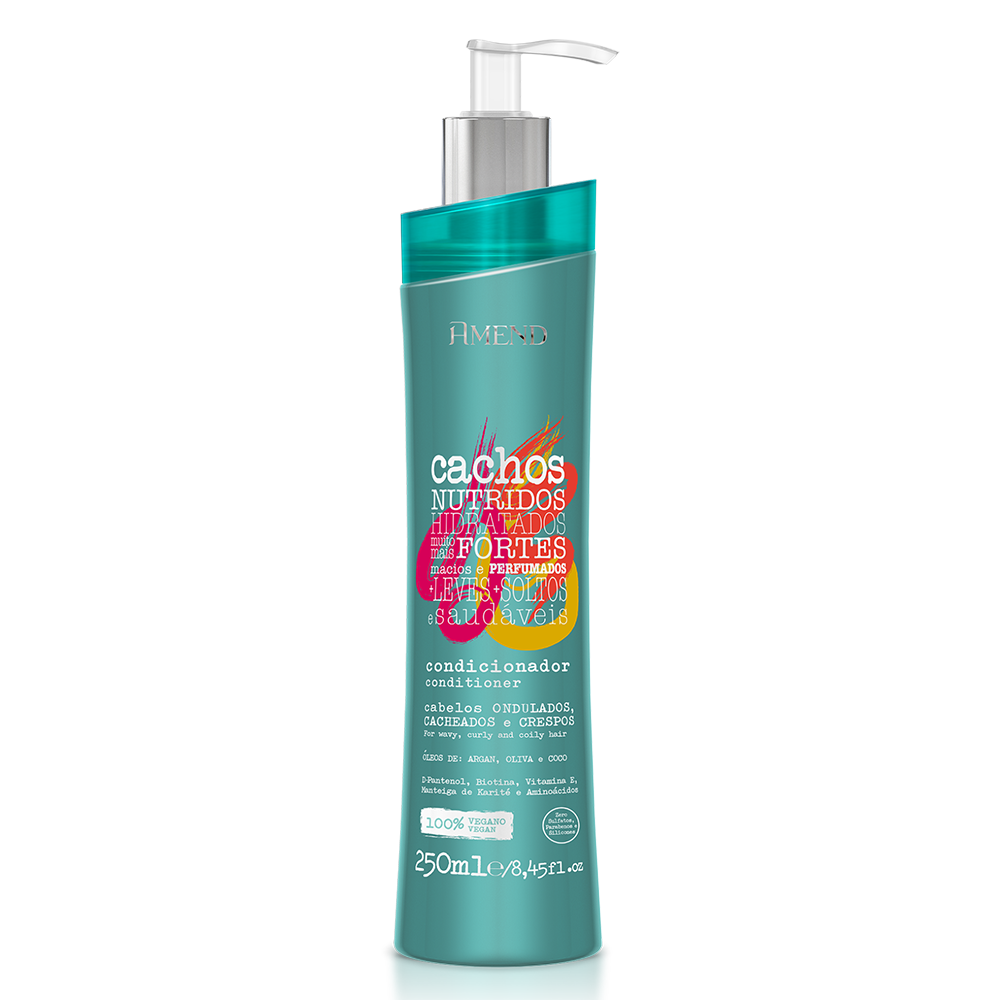 Amend Cachos Completo + Millenar Oil Inchi Óleo 60ml ÚNICO 3