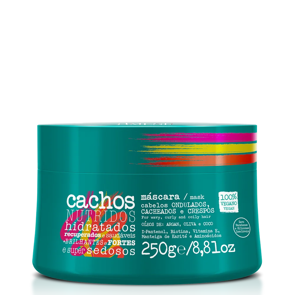 Amend Cachos Completo + Leave-in Creme para Pentear Cacheado 250ml ÚNICO 3