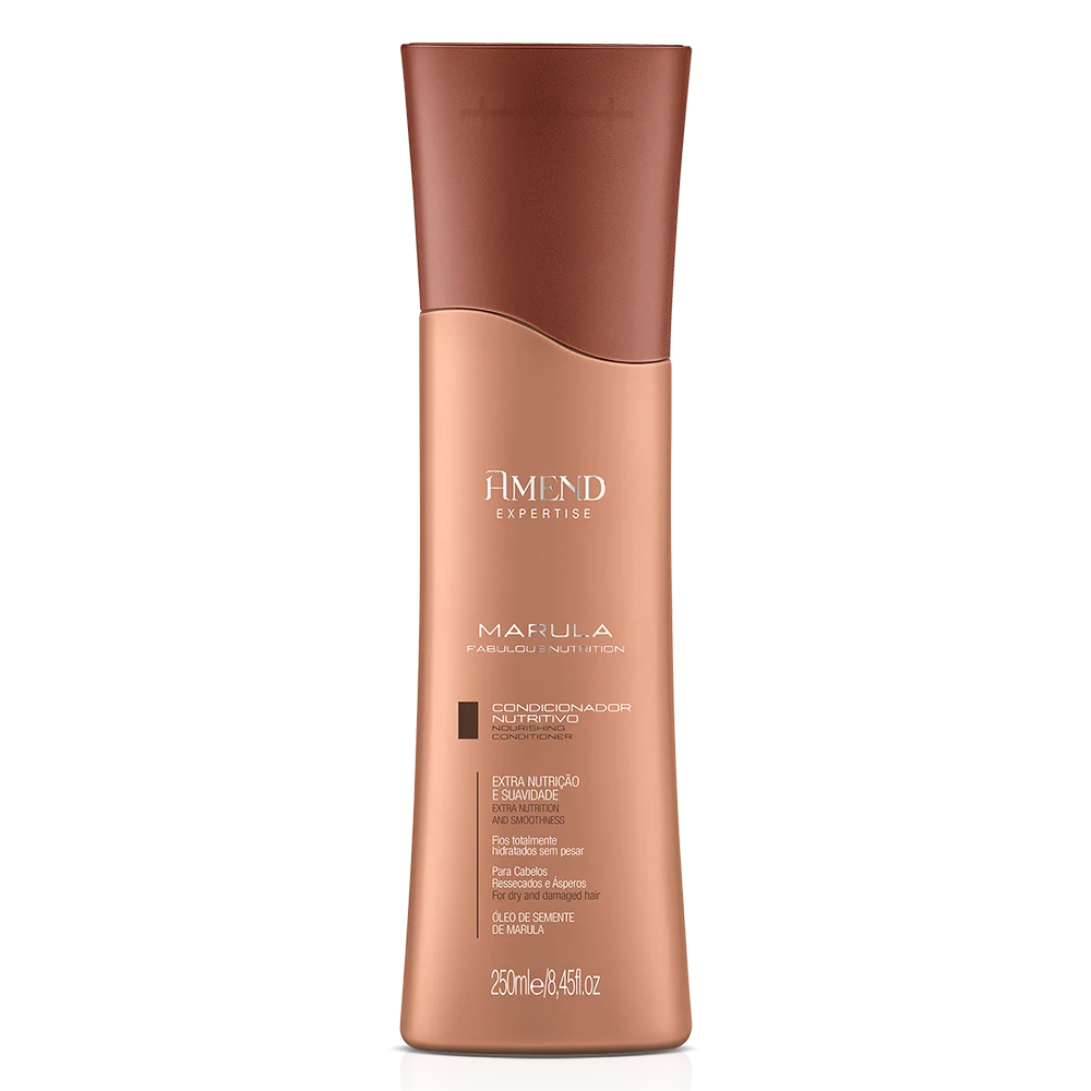 Amend  Marula Fabulous Shampoo + Condicionador + Óleo Sublime ÚNICO 3