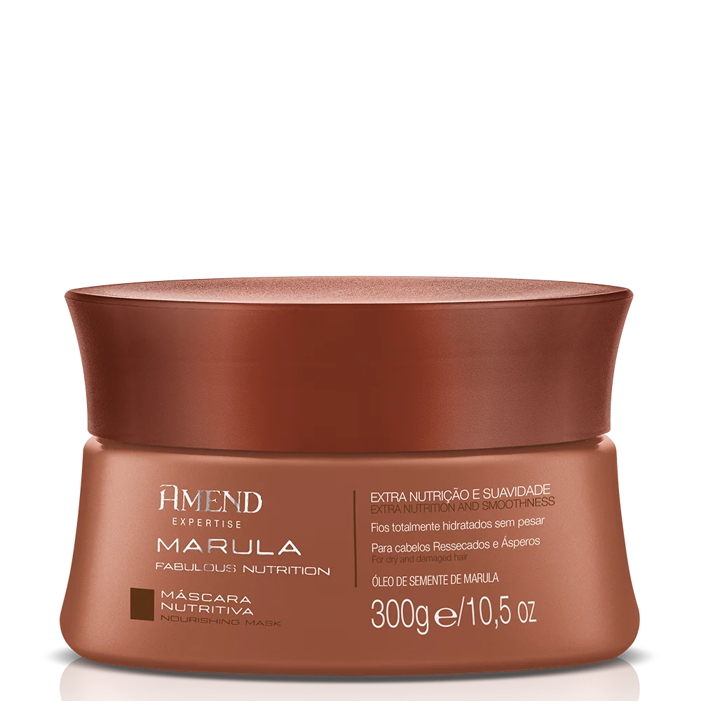 Amend  Marula Fabulous Shampoo + Máscara + Óleo Sublime ÚNICO 3