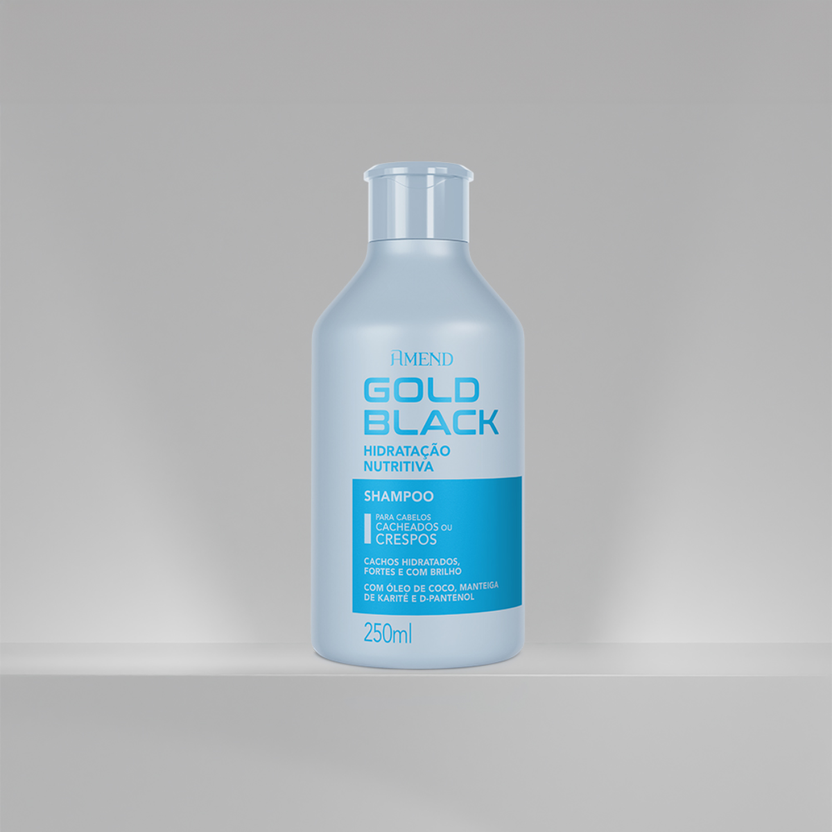 Amend Gold Black Hidratação Nutritiva Shampoo 250ml 250ml 3