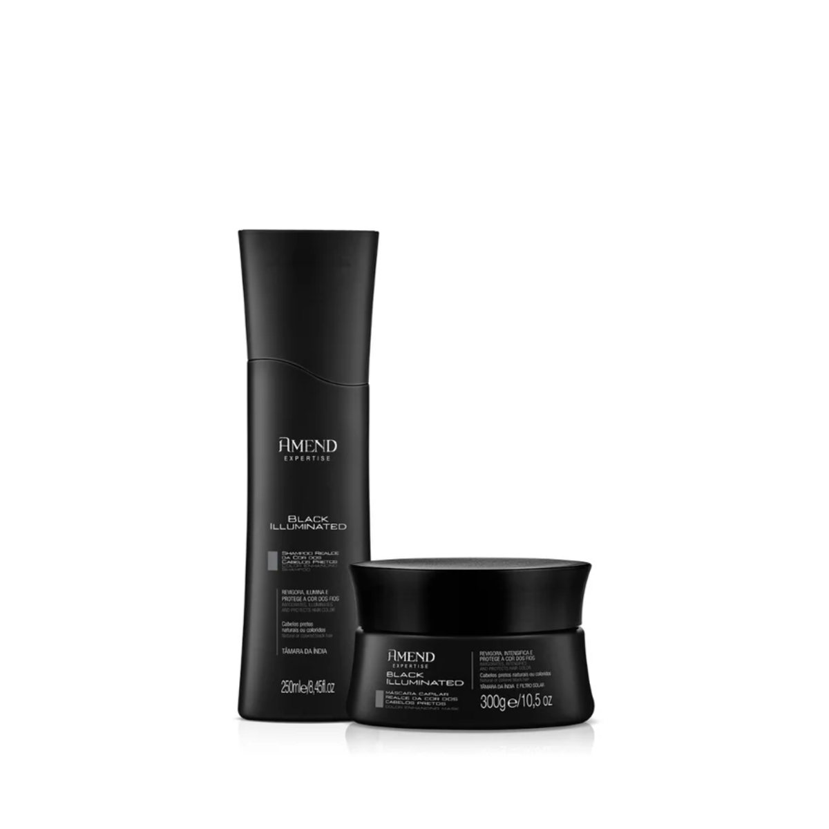Amend Expertise Black Illuminated Sh 250ml + Masc 300ml ÚNICO 1