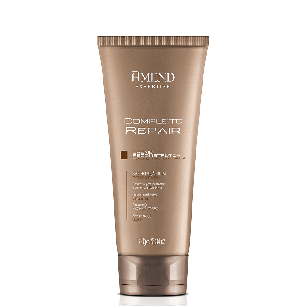 Amend Expertise Complete Repair Shampoo 250ml + Condicionador 250ml + Leave-in 180ml ÚNICO 4