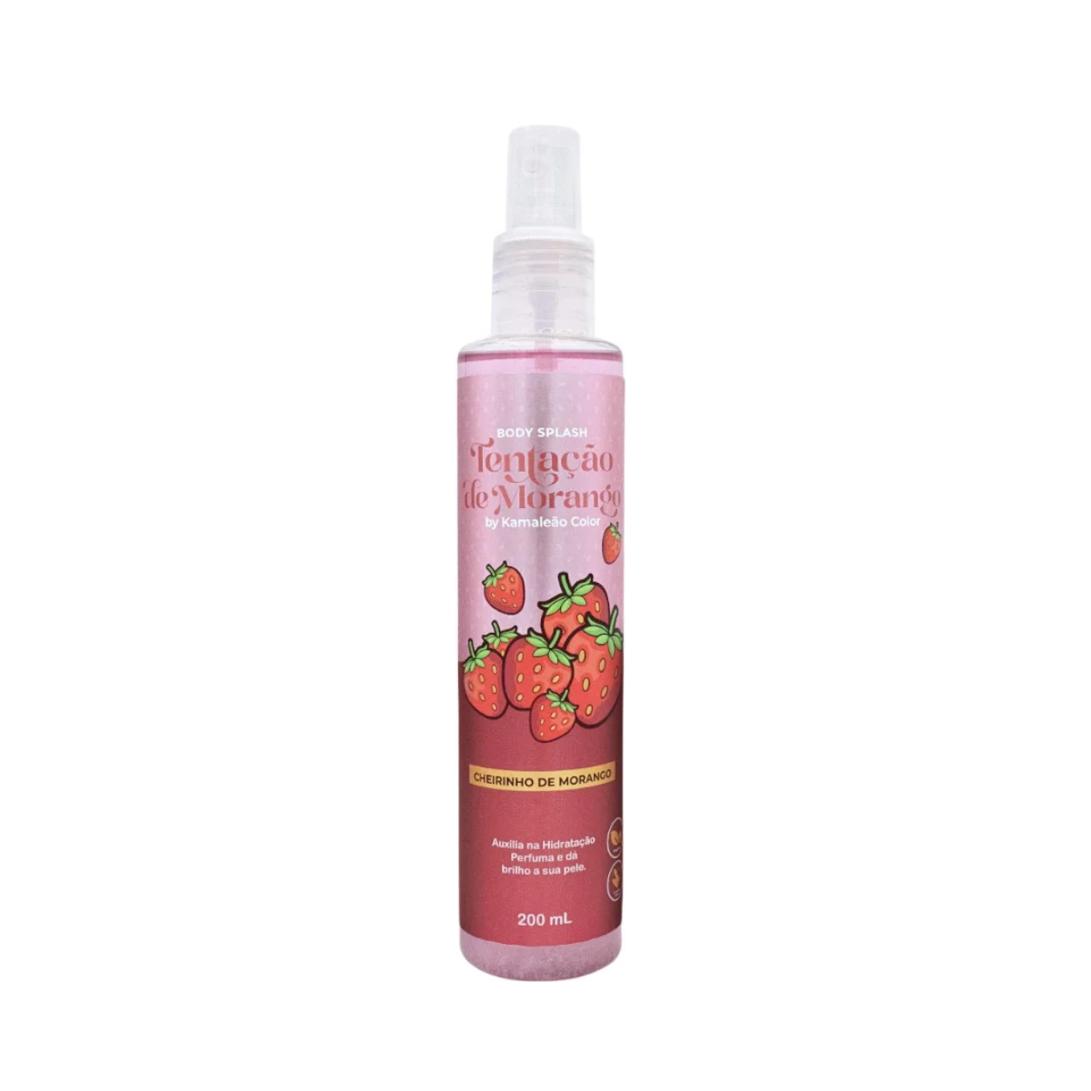 Kamaleão Tentação de Moranguinho Body Splash 200ml 200ml 1