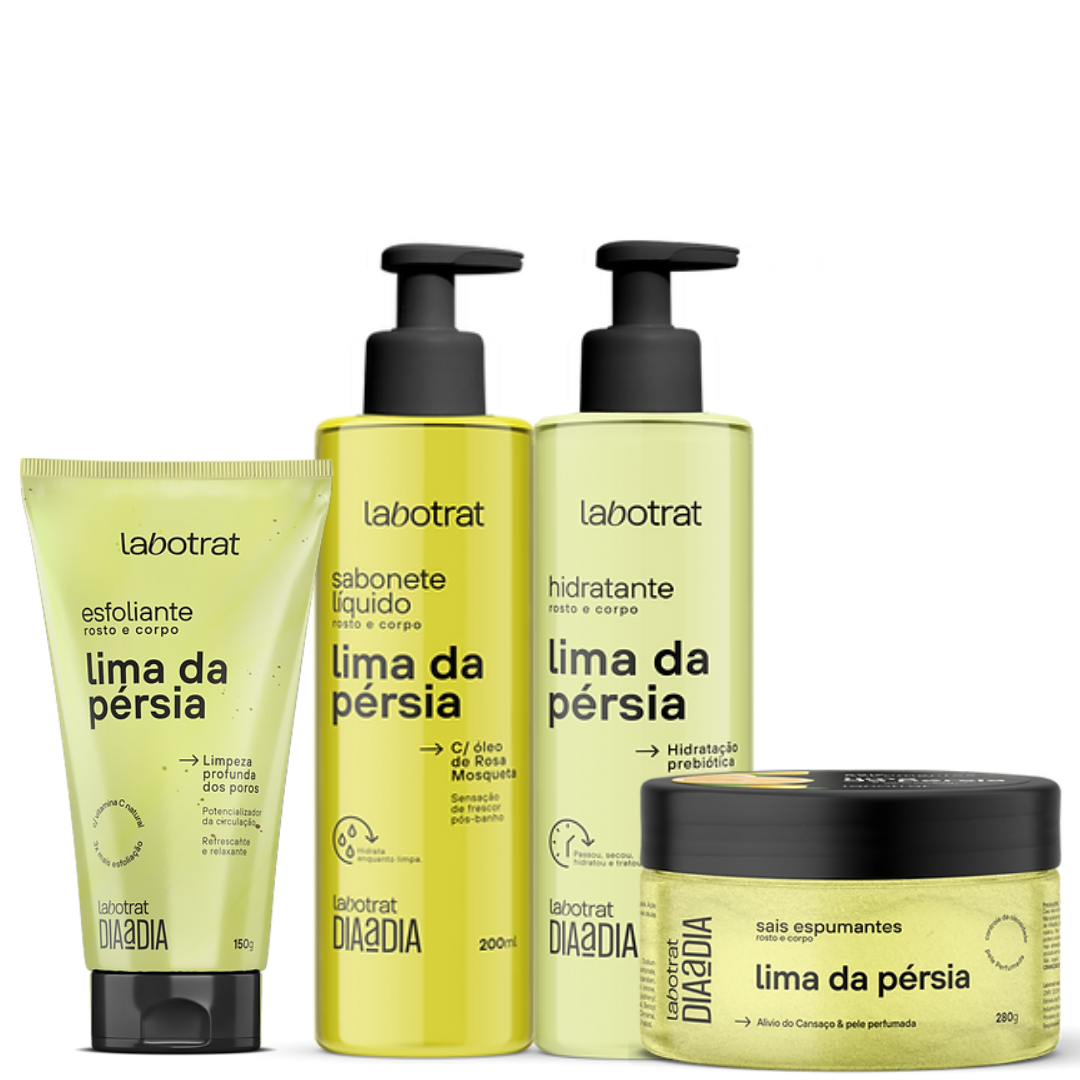 Labotrat Dia a Dia Lima da Pérsia Esfo 150ml + Sabo + Hidra + Sais ÚNICO 1