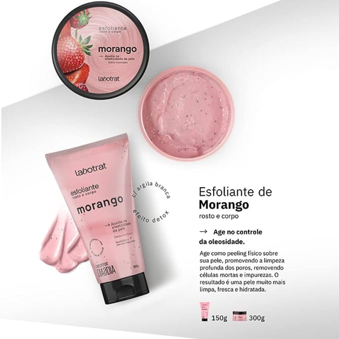 Labotrat Dia a Dia Morango Esfo 150ml + Sabo 200ml + Hidra 190ml 200ml 3