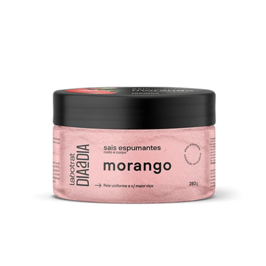 Labotrat Morango Esfoliante 150ml + Body Splash + Hidratante + Sabonete + Sais 100ml 4