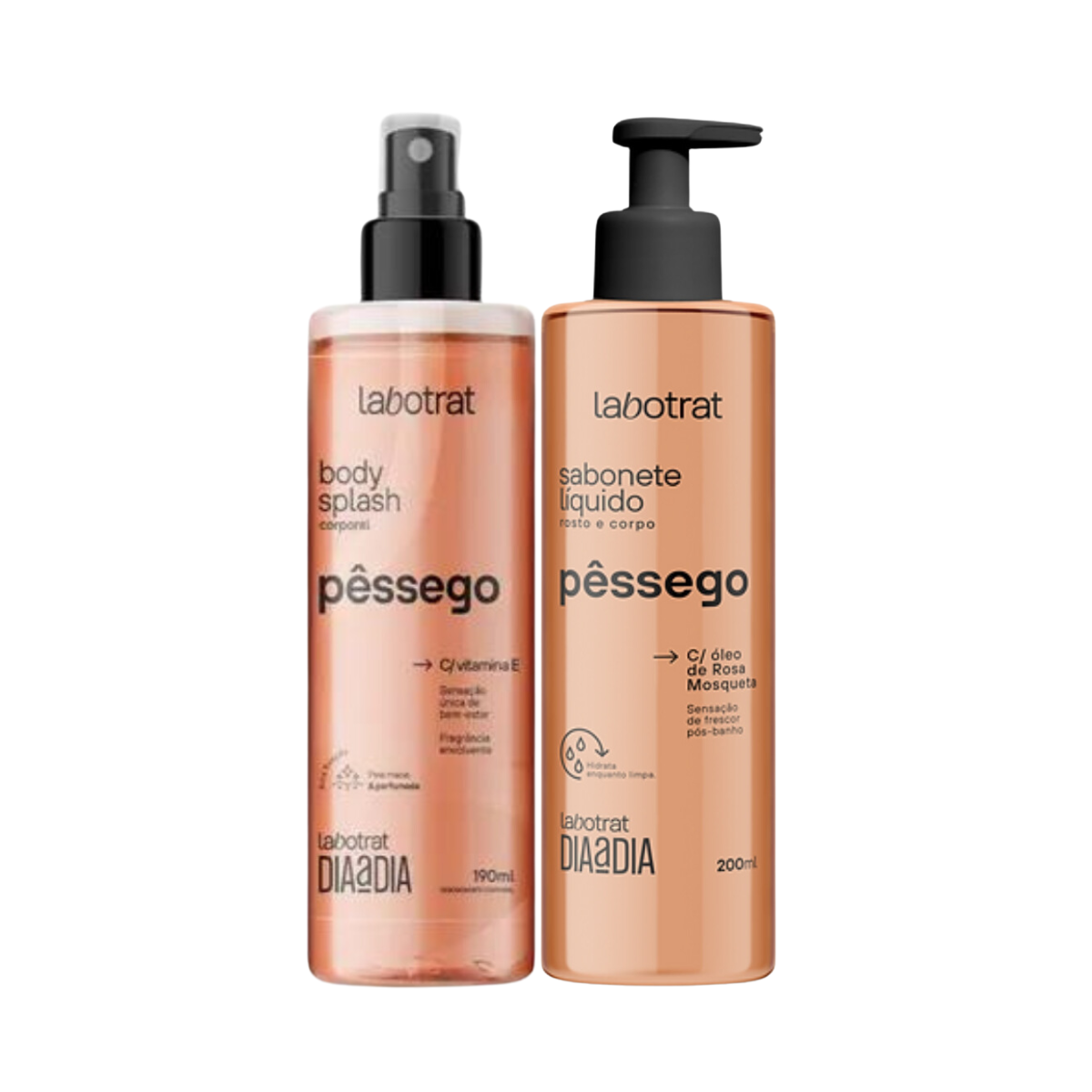 Labotrat Dia a Dia Pêssego Sabonete + Body Splash 100ml 1