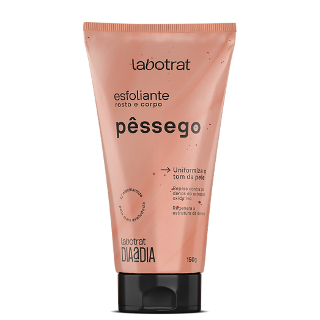 Labotrat Dia a Dia Pêssego Esfoliante 150ml + Body Splash + Sabonete 100ml 2