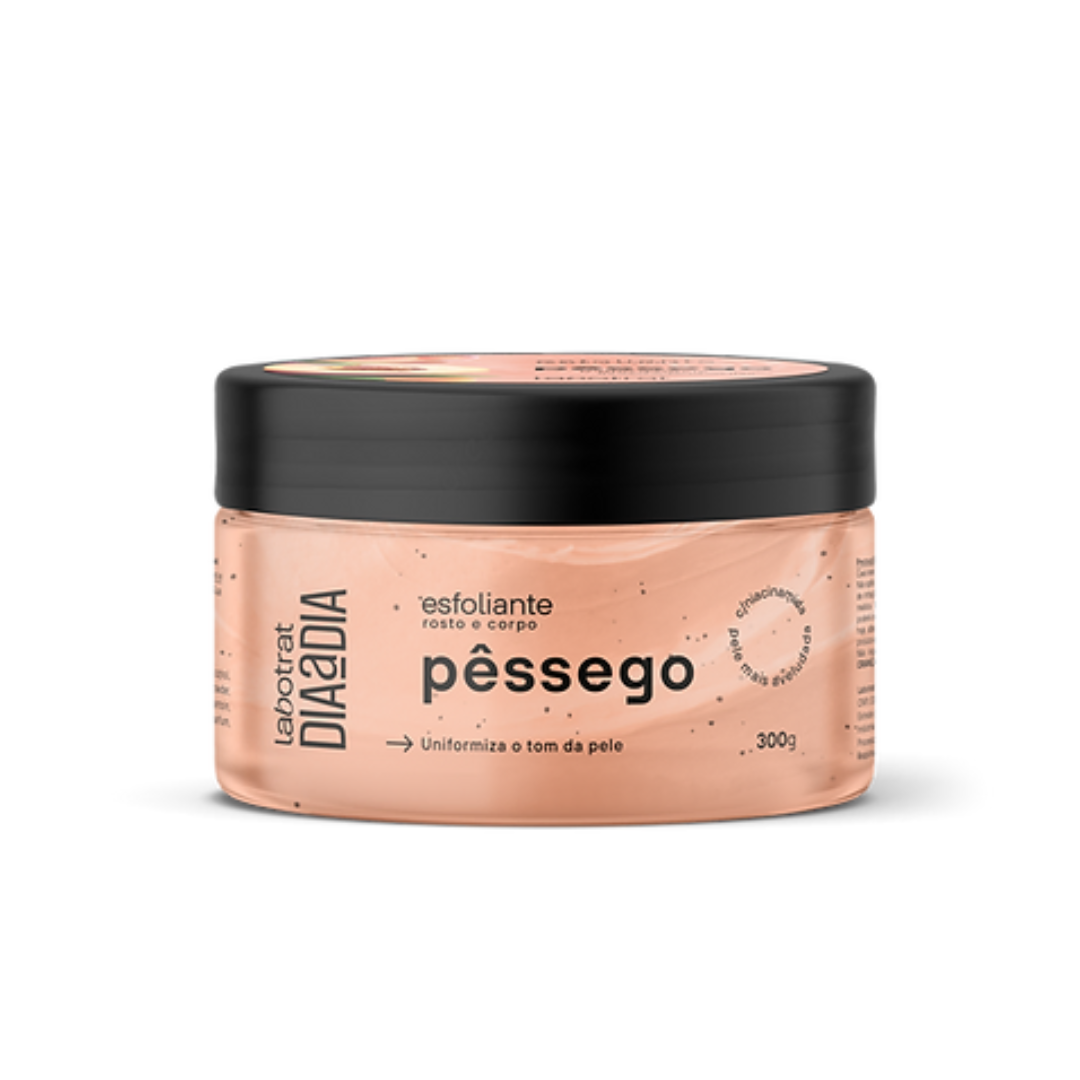 Labotrat Pêssego Esfoliante 300ml + Body Splash + Hidratante + Sabonete + Sais 100ml 2