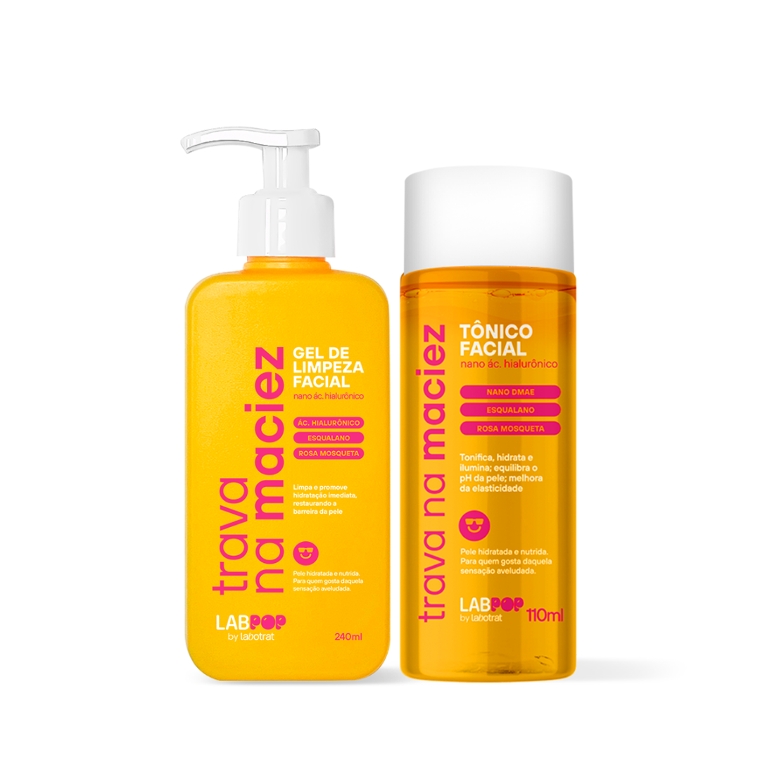 Labotrat LabPOP Trava na Maciez Gel de Limpeza + Tônico Facial ÚNICO 1